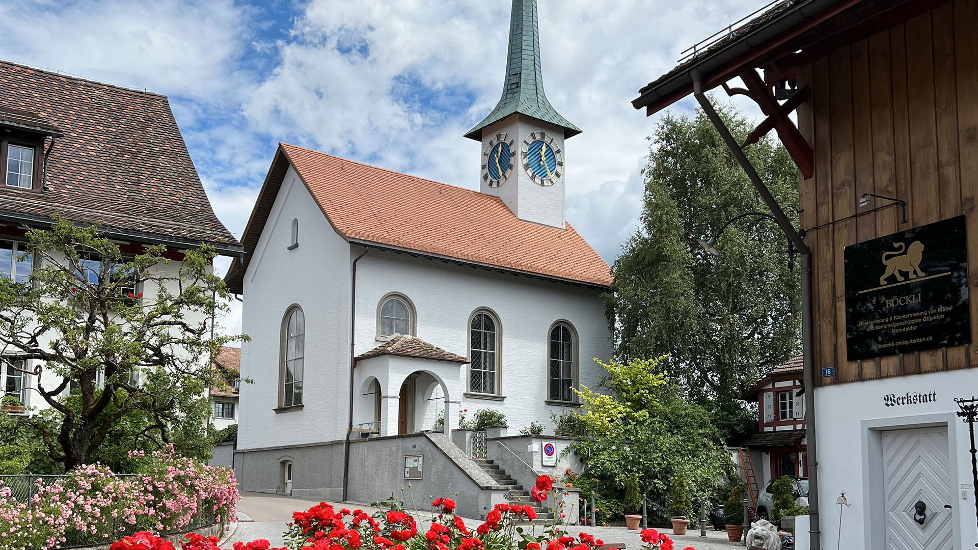A church in a European city
