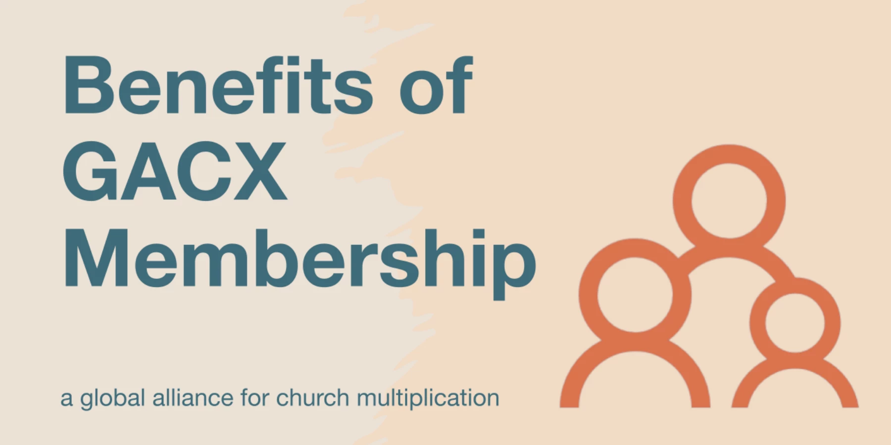 Benefits of GACX membership graphic